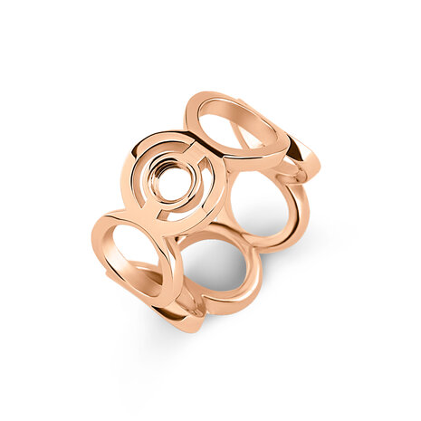 Melano Vivid Valetta Ring Rose Goudkleurig