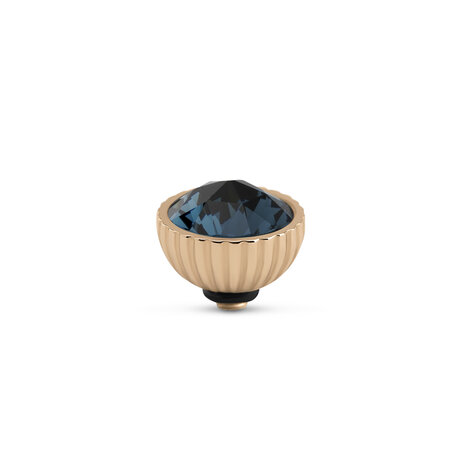 Melano Twisted Ridged Stone Rose Goldfarbe Montana