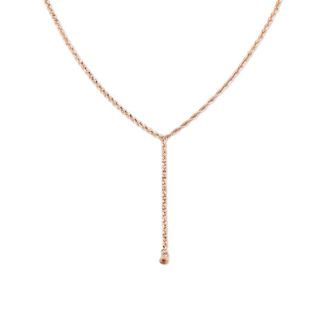 Melano Twisted Toni Ketting Rose Goudkleurig