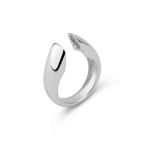 Melano Cateye Ring Silver