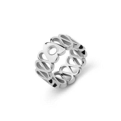 Melano Vivid Vanity Ring Silver Plated