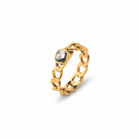 Melano Twisted Tessa Ring Gold Plated