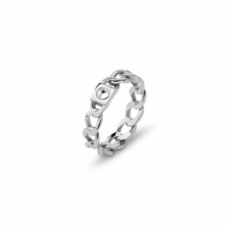 Melano Twisted Tessa Ring Silver Plated