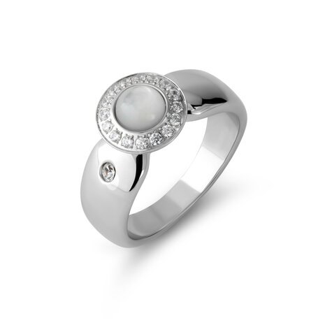 Melano Vivid Vesper Ring Silver Plated