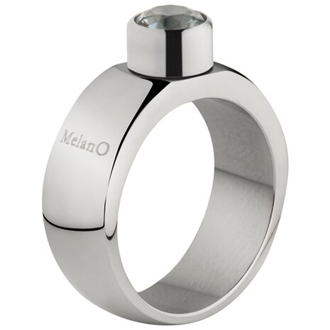 Melano Sturdy Ring Stefanie Silberfarbe 10mm