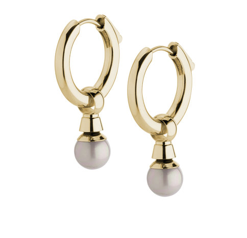 Melano Earring pieces for Twisted Meddy Stainless Steel Gold-coloured
