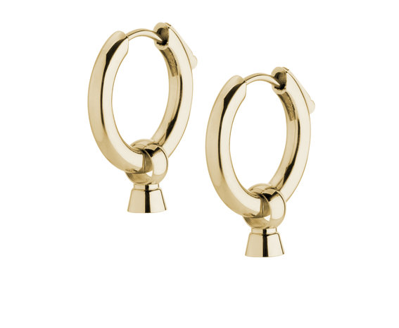 Melano Earring pieces for Twisted Meddy Stainless Steel Gold-coloured