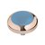 MelanO Vivid Setting Stainless Steel Rose Gold Jeans Blue