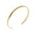 MelanO Friends Side Bangle Jessica Edelstaal Goud Refined