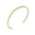 MelanO Friends Side Bangle Jessica Edelstaal Goud Wave