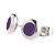 MelanO Vivid Earrings Resin Purple