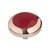 MelanO Vivid Setting Stainless Steel Rose Gold Red