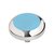 MelanO Vivid Setting Stainless Steel Silver Light Blue