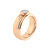 Melano Vivid Ring Roségoldfarben Vera 8mm weit