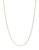 Melano Friends Ketting Flat Wheat Rose Goudkleurig