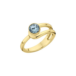 Melano Twisted Ring Taheera Stainless Steel  Gold-coloured