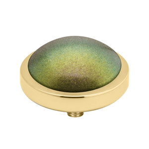 MelanO Vivid Pearl Meddy Stainless Steel Gold Olive