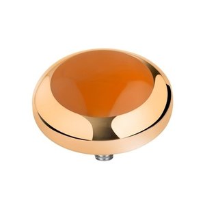 MelanO Vivid Setting Stainless Steel Gold Orange