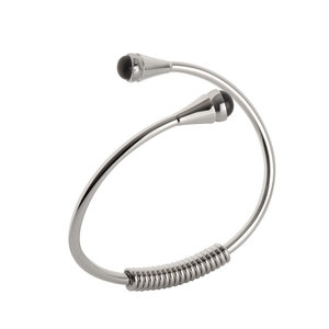 Melano Twisted Curved Bracelet Stainless Steel