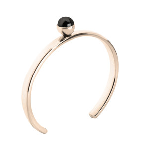 Melano Twisted Bangle Stainless Steel Rose Gold-coloured