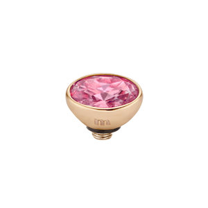 Melano Twisted Meddy 6mm Oval Rose Gold-coloured Rose