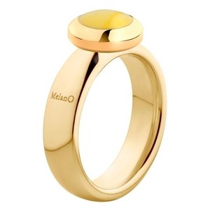 Melano Vivid Ring Vicky 6mm Stainless Steel Gold-coloured