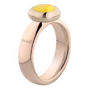 Melano Vivid Ring Vicky 6mm Stainless Steel Rose Gold-coloured