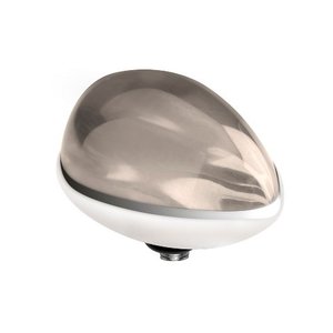 Melano Twisted Meddy Pear Edelstaal Citrine