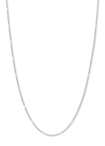 Melano Friends Necklace Flat Anchor Silver-Coloured