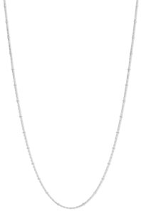 Melano Friends Necklace Dotted Silver-Coloured