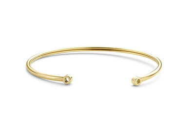 Melano Twisted Open Bracelet Gold-coloured