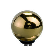 Melano Twisted Aufsatz Ball Goldfarben