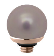 Melano Twisted Pearl Meddy Rose Gold Grey blue