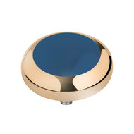 MelanO Vivid Setting Edelstaal Goud Petrol