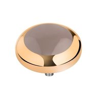 MelanO Vivid Setting Stainless Steel Gold Taupe