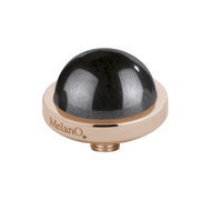 MelanO Vivid Edelsteen Aufsatz Roségoldfarben Hematite