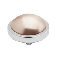 MelanO Vivid Pearl Meddy Stainless Steel Silver Taupe