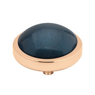 MelanO Vivid Parel Meddy Edelstaal Rose Goud Grey Blue