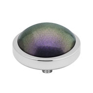 MelanO Vivid Pearl Meddy Stainless Steel Silver Purple