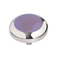 MelanO Vivid Setting Edelstaal Zilver Lavendel