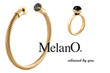 Melano Inspiration Set, Melano Twisted Black Shades Turn into Gold-coloured
