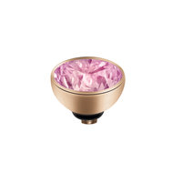 Melano Twisted Aufsatz Zirkonia Roségoldfarben Blossom Pink
