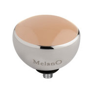Melano Twisted Resin Meddy Stainless Steel Silver-coloured Nude