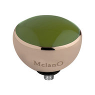 Melano Twisted Resin Meddy Stainless Steel Rose Gold-coloured Olive
