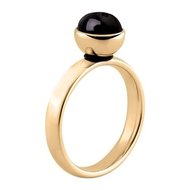 Melano Twisted Tracy Stainless Steel Ring Gold-coloured