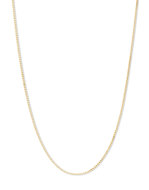 Melano Friends Necklace Flat Wheat Gold-Coloured