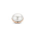 Melano Twisted Meddy Pearl Stone Rose Gold Coloured White_