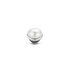 Melano Twisted Meddy Pearl Stone  Silver Coloured White_