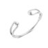 Melano Twisted Double Loop Bracelet Silver-coloured_