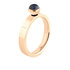 Melano Twisted Stainless Steel Ring Rose Gold-coloured Tatum_